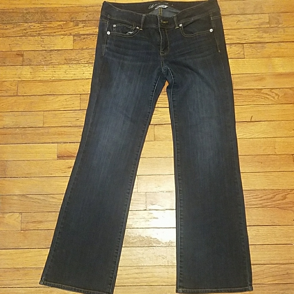 American Eagle stretch slim bootcut jeans